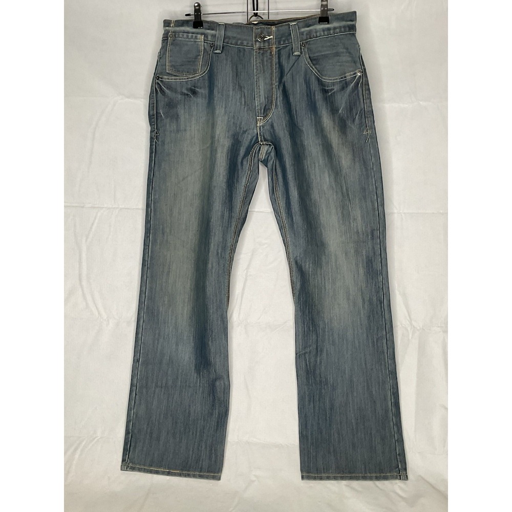 Levi's 514 Slim Straight Jeans 34x30 Medium Wash Denim